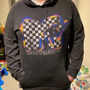 Vintage MTV Hoodie Size 3XT
